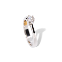 Anello solitario Recarlo ZP828/030 in oro 18k e diamanti naturali Donna  - ZP828/030